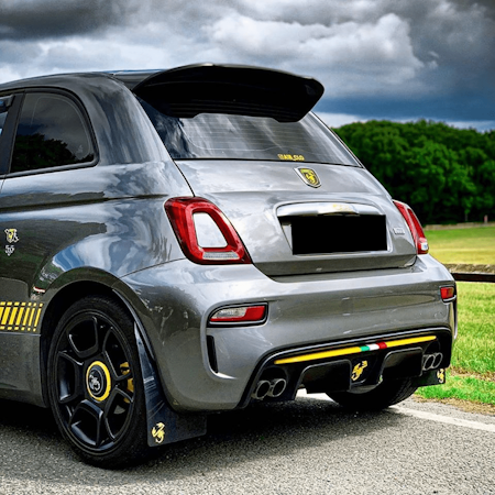 Stänkskydd till fiat 595 Abarth