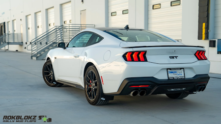 Ford Mustang Stänkskydd 2024+ - Större skydd