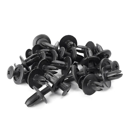 Tvådelade Plastclips (x20)