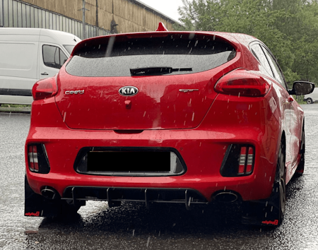 Kia Ceed Stänkskydd
