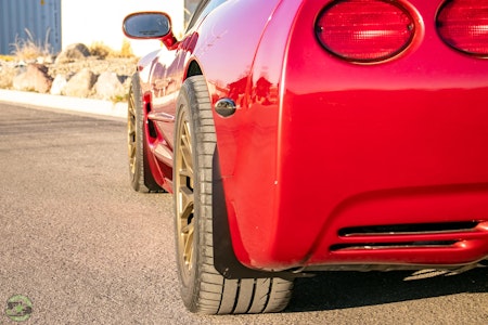 Chevrolet Corvette C5 Skvettlapper