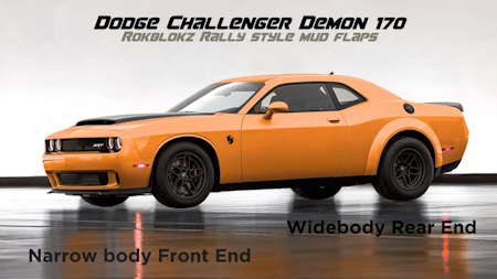 Dodge Challenger SRT Demon Stänkskydd