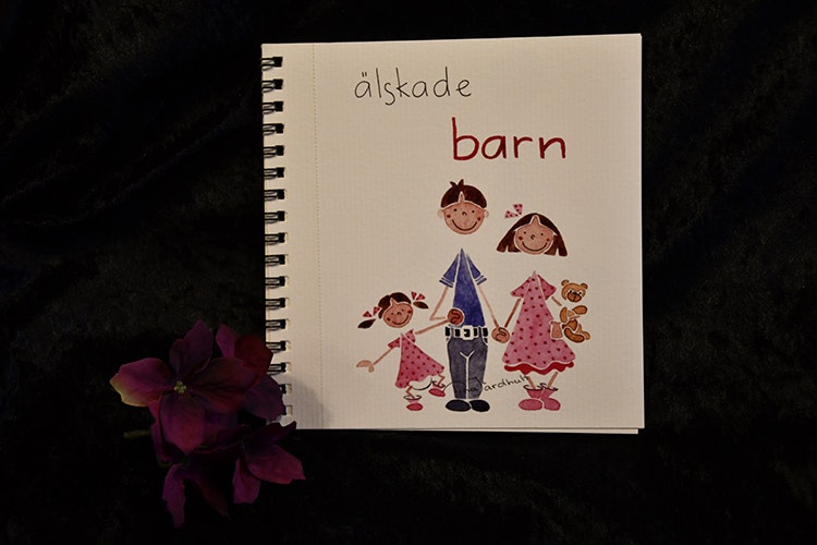 Vykortsalbum Älskade Barn