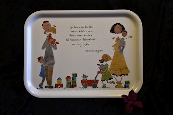 Tinas Astrid Lindgren bricka