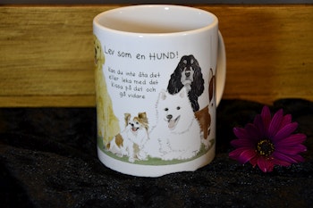 Mugg med hundmotiv