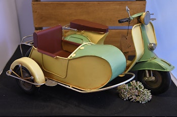 Vespa med vagn
