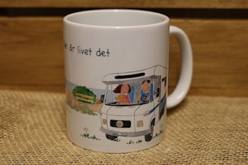 Mugg med husbil