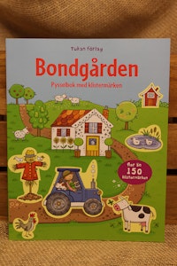Bondgården - Pysselbok med klistermärken