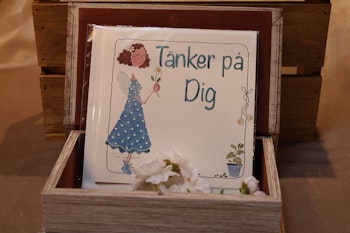 Dubbla kort med kuvert