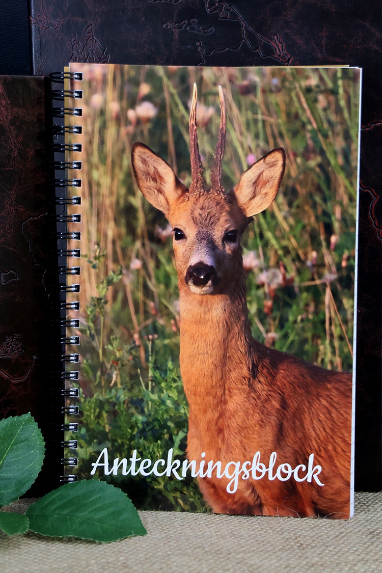 Anteckningsböcker med mina egna djurmotiv
