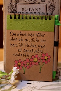 Lenas Anteckningsblock med illustrationer