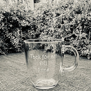 Kaffe-/ temugg - Tack för att DU finns