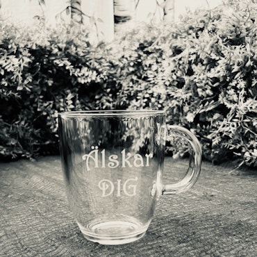 Kaffe-/ Temugg  - Älskar dig