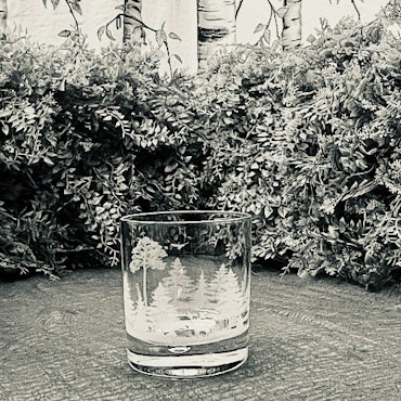 Whiskyglas Skog