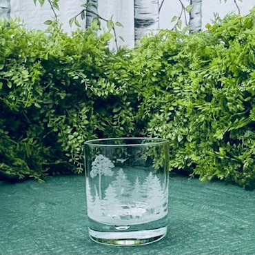 Whiskyglas Skog