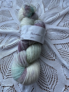 Håndfarget garn i merino og silke