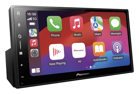 Pioneer SPH-DA77DAB, bilstereo med trådlös CarPlay, Android Auto, DAB+ och Bluetooth