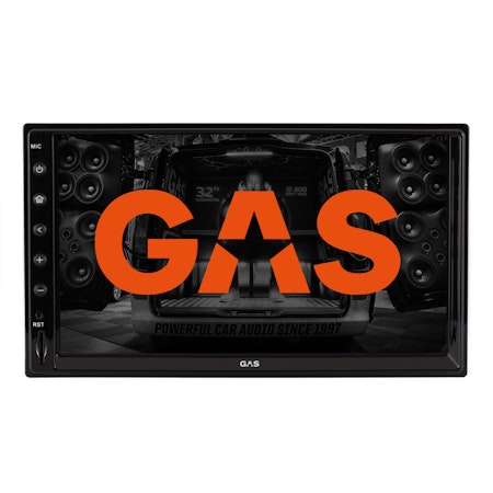 GAS GMV651BT, bilstereo med 7" display, Bluetooth, handsfree och mer!