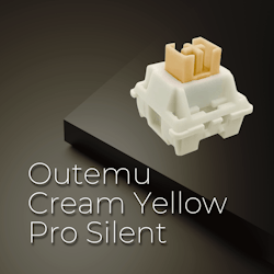 Outemu Cream Yellow Pro (Silent)