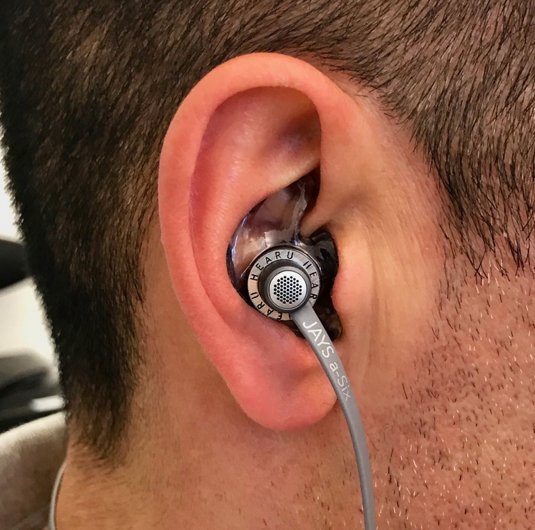 H6 In-Ear - 3D printade efter dina öron.