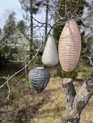 Ballong 20cm - mörk grå