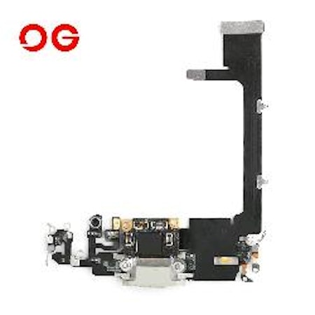 iPhone 11 Pro Charging Port Flex Cable (Silver)