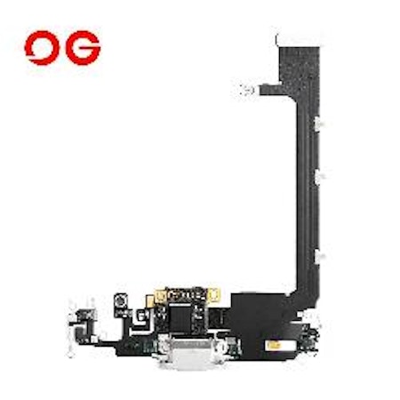 iPhone 11 Pro Max Charging Port Flex Cable For (Silver)