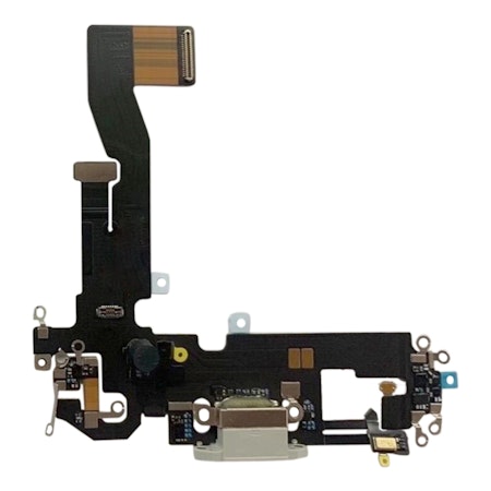 IPhone 12 Pro Charging Port with Flex Cable White