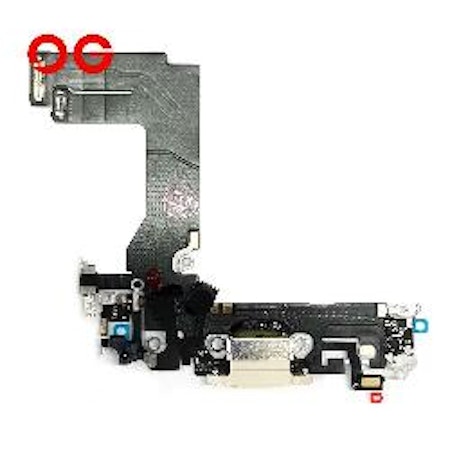 Charging Port Flex Cable For iPhone 13 Mini (White)