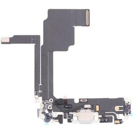 iPhone 15 Pro Charging Port Flex Cable - White