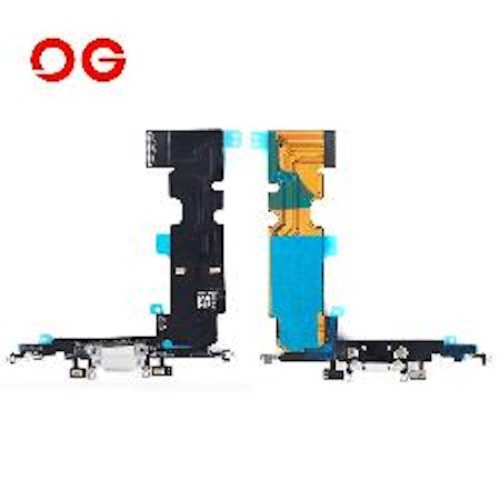 Charging Port Flex Cable For iPhone 8 Plus (Silver)