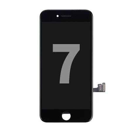 iPhone 7 LCD Display Black Assembled