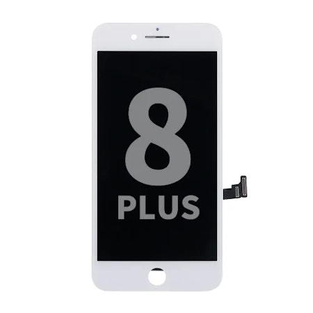iPhone 8 Plus LCD Display White Assembled