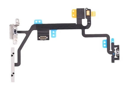 iPhone 8/SE2020 Power And Volume Button Flex Cable With Metal Bracket