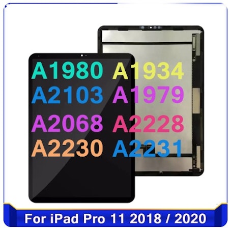iPad Pro 11 2018/2020 Display Black 11 Inch