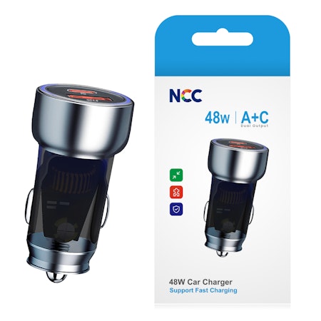 Car Charger 48W A+C