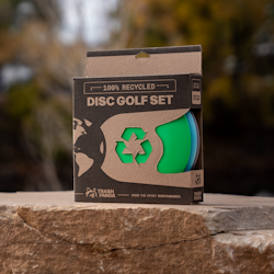 100 % Recycled Disc Golf Set