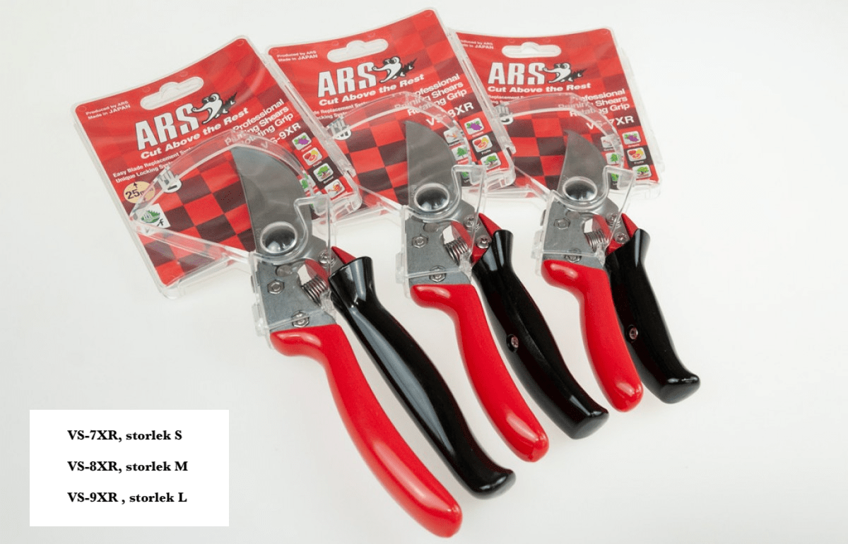 ARS Proffs sekatör Rullhandtag ERGO & Läderhölster!