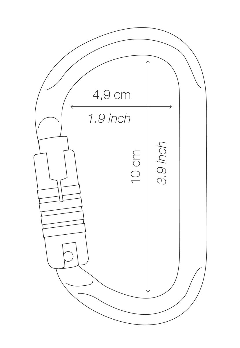 Petzl VULCAN STÅL