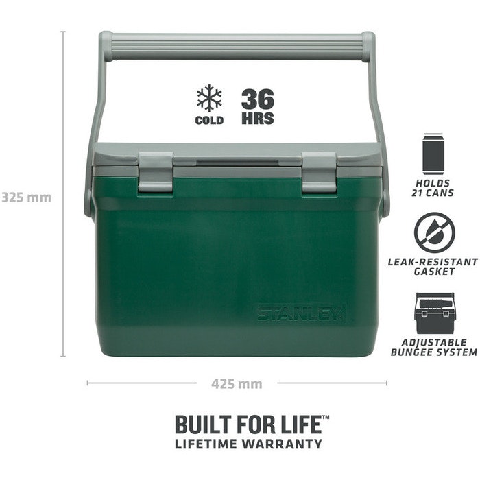 Stanley Kylväska Adventure 15,1 liter grön