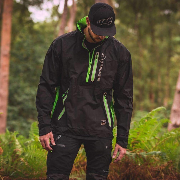 Arbortec BreatheDry Waterproof anorak - Svart
