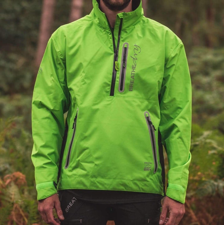 Arbortec BreatheDry Waterproof anorak - Lime