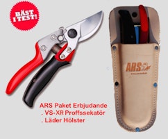 ARS Proffs sekatör Rullhandtag ERGO & Läderhölster!