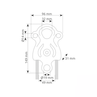 C.A.M.P ENIGMA - NAIAD - Red - 16mm