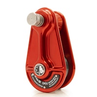 Litet varmsmidd rigningsblock i aluminium - för 13mm (1/2") Rep