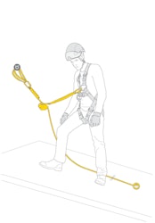 PETZL ASAP VERTICAL LIFELINE kit