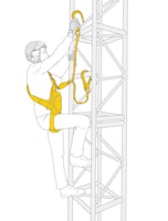 PETZL ABSORBICA -Y FALLSKYDDSKIT