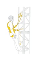 PETZL ABSORBICA -Y FALLSKYDDSKIT med positioneringslina