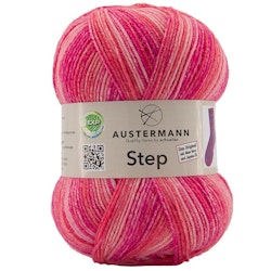 Austermann STEP 4 Print/ rosa nyanser