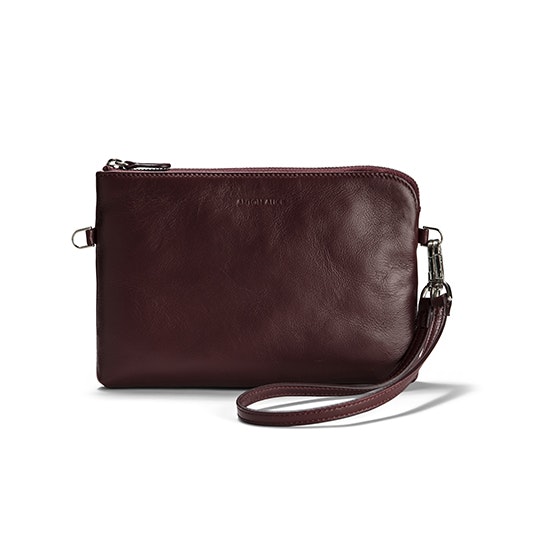 POUCH liten handväska Vinröd, - ANTON ALICE | A Scandinavian brand for  refined leather Bags & Accessor